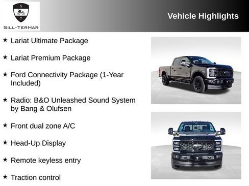 New 2026 Ford F250 Lariat w/ Black Appearance Package image 3