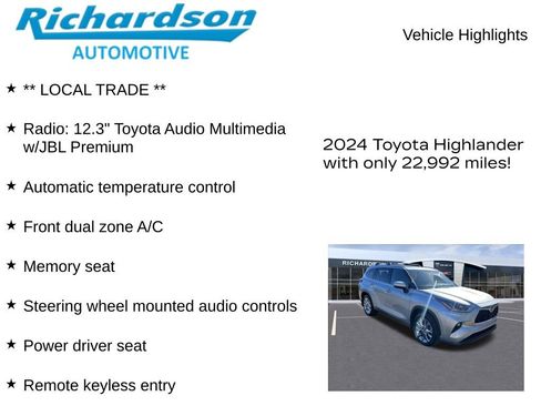Used 2024 Toyota Highlander Limited image 11