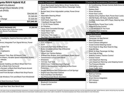 Used 2025 Toyota RAV4 XLE w/ Convenience Package image 33