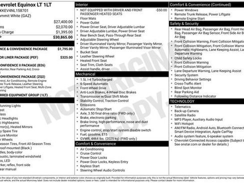 Certified 2022 Chevrolet Equinox LT FWD image 35
