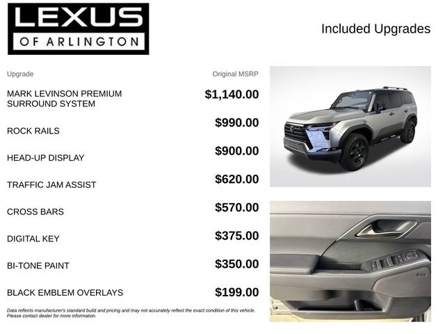 Certified 2025 Lexus GX 550 AWD/4WD image 4