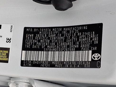 Certified 2025 Toyota Corolla LE w/ LE Premium Package image 26