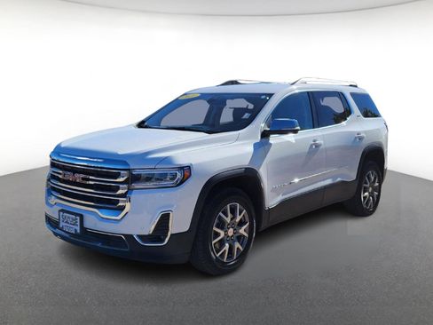 Used 2021 GMC Acadia SLT w/ LPO, Bright Accent Package image 2