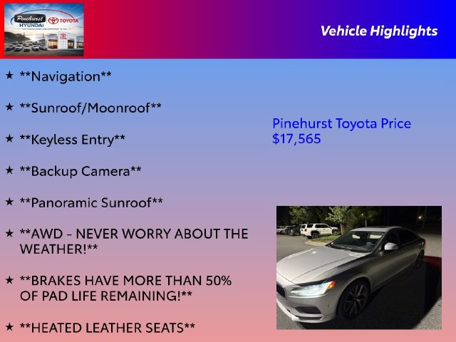 Used 2018 Volvo S90 T5 Momentum w/ Convenience Package AWD/4WD image 26