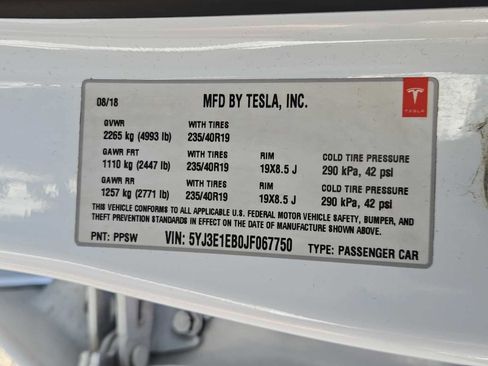 Used 2018 Tesla Model 3 Long Range image 30