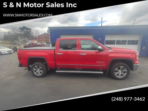 Used 2015 GMC Sierra 1500 SLT w/ SLT Crew Cab Value Package image 1