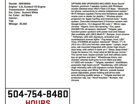 Used 2022 Chevrolet Silverado 1500 LTZ w/ Technology Package RWD image 23