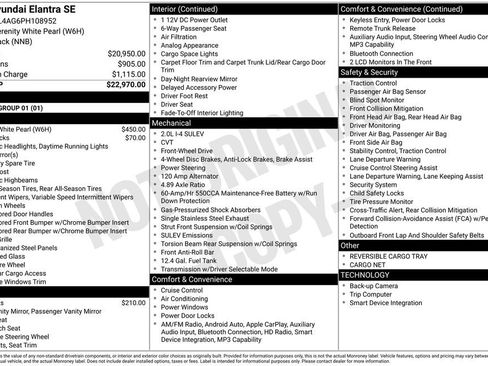 Used 2023 Hyundai Elantra SE FWD image 31