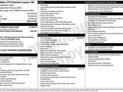 Used 2025 Cadillac CT5 Premium Luxury w/ Sun And Sound Package image 5