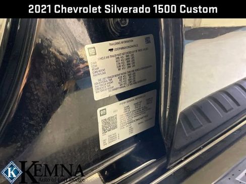 Used 2021 Chevrolet Silverado 1500 Custom image 33