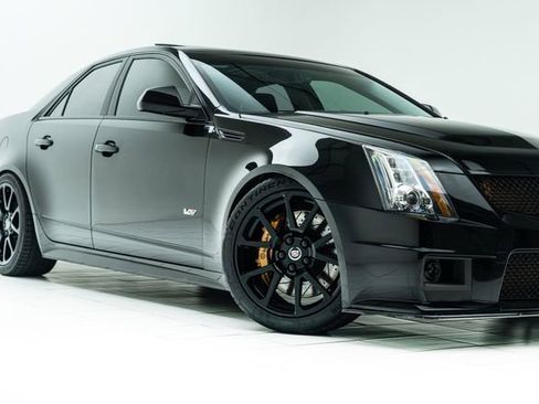 Used 2010 Cadillac CTS V w/ Wood Trim Package RWD image 3