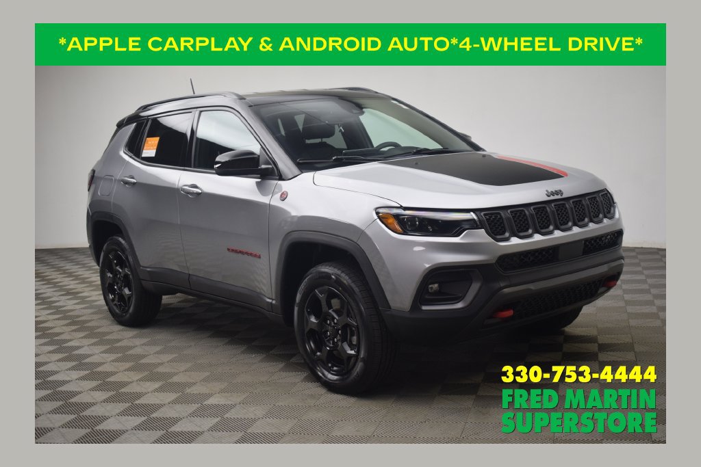 Certified 2023 Jeep Compass Trailhawk w/ Trailhawk Elite Group AWD/4WD 360° Tour