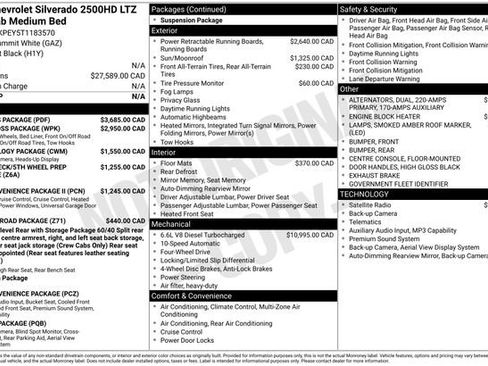 New 2026 Chevrolet Silverado 2500 LTZ w/ LTZ Plus Package AWD/4WD image 4