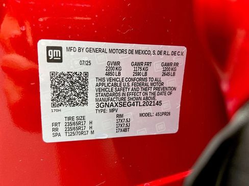 New 2026 Chevrolet Equinox ACTIV AWD/4WD image 75