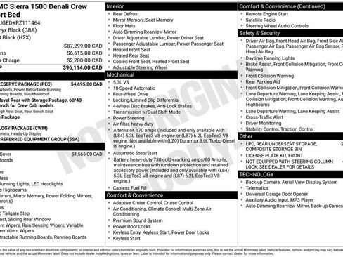 Used 2024 GMC Sierra 1500 Denali w/ Denali Reserve Package AWD/4WD image 49