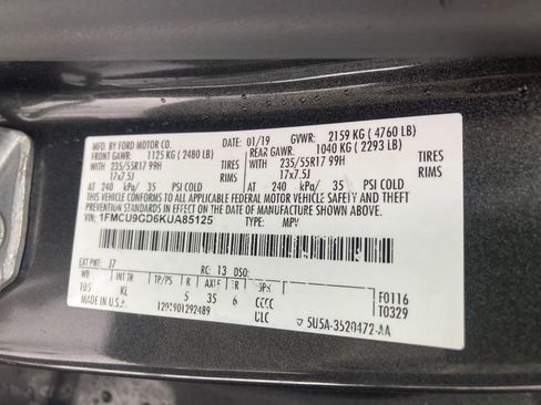 Used 2019 Ford Escape SE image 34