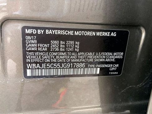 Used 2018 BMW 540i 540i image 30