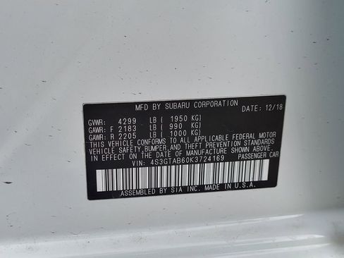 Used 2019 Subaru Impreza 2.0i w/ Eyesight image 31