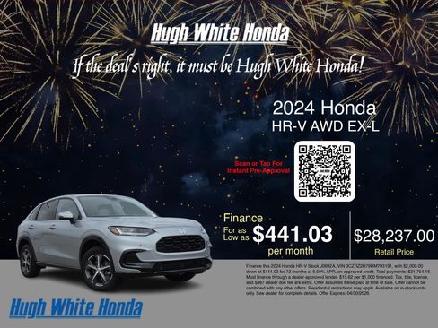 Used 2024 Honda HR-V EX-L image 3