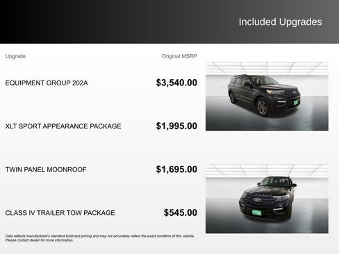 New 2024 Ford Explorer XLT w/ Equipment Group 202A image 6