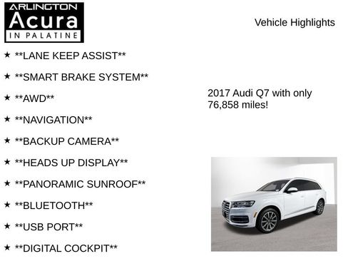 Used 2017 Audi Q7 3.0T Prestige AWD/4WD image 7