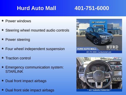 Used 2017 Subaru Forester 2.5i w/ Alloy Wheel Package image 12