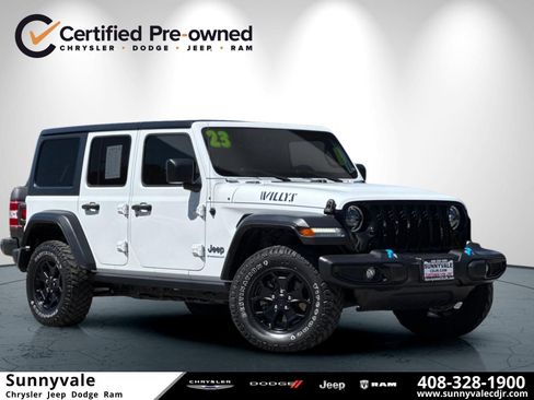 Used 2023 Jeep Wrangler Unlimited AWD/4WD image 1