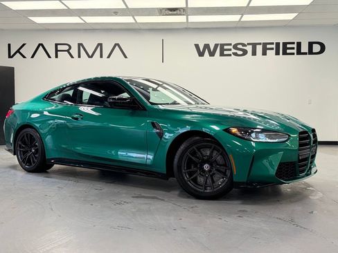 Used 2023 BMW M4 Coupe w/ Executive Package RWD image 1