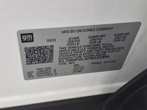 Certified 2023 Chevrolet TrailBlazer LT w/ Convenience Package FWD image 37