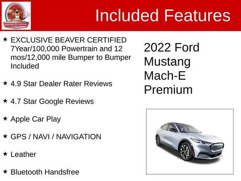 Used 2022 Ford Mustang Mach-E Premium image 4