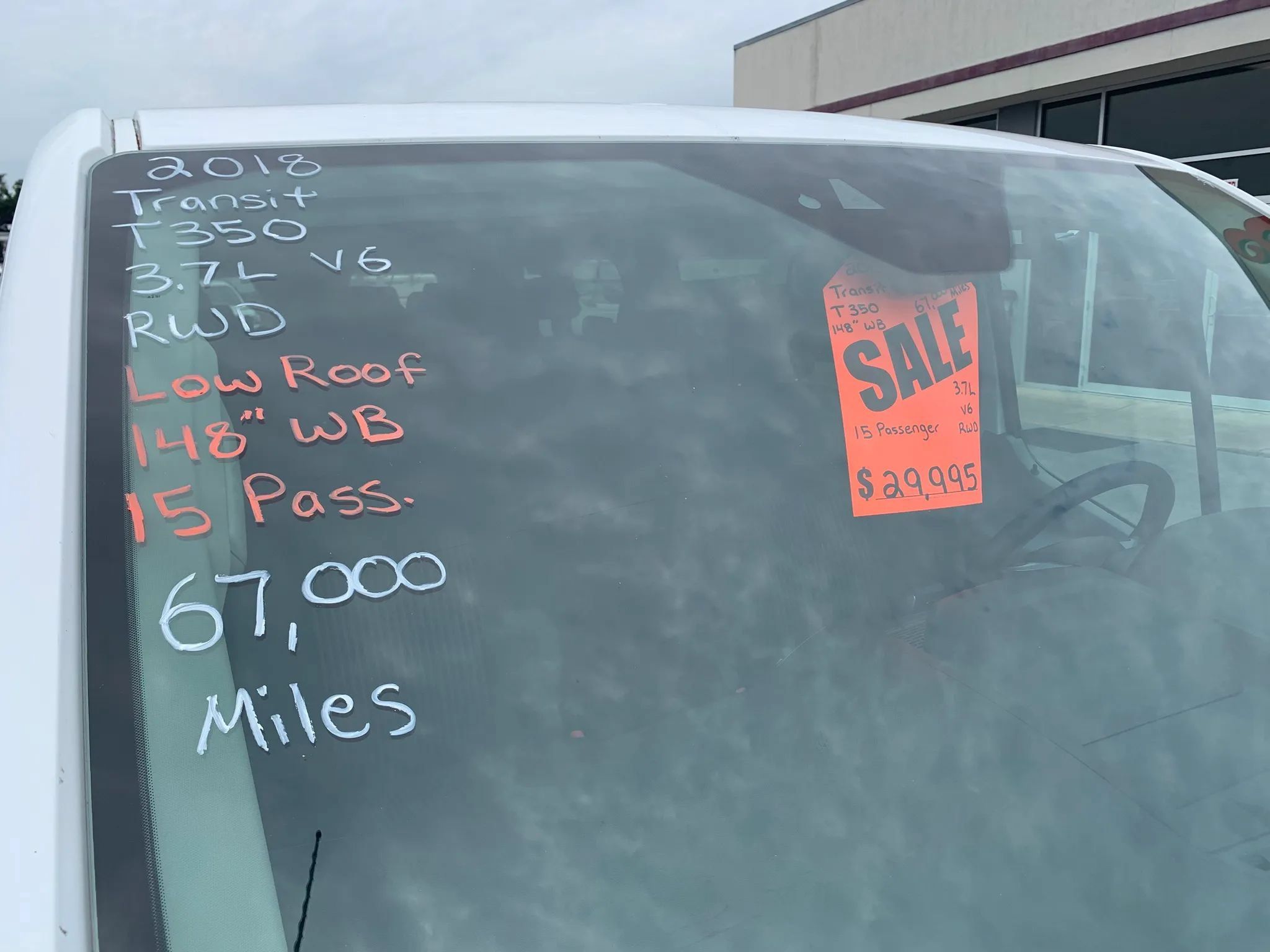 Used 2018 Ford Transit 350 XL RWD image 3