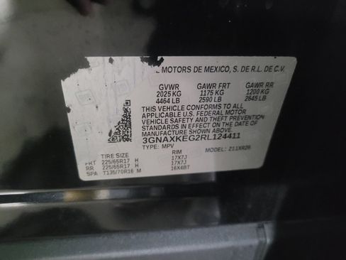 Used 2024 Chevrolet Equinox LT w/ LPO, Floor Liner Package FWD image 33