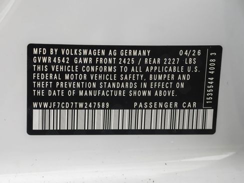New 2026 Volkswagen Golf AWD/4WD image 49