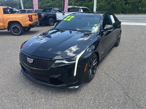 Used 2022 Cadillac CT4 V Blackwing w/ Technology Package RWD image 12