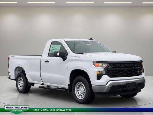 New 2026 Chevrolet Silverado 1500 W/T w/ WT Safety Package AWD/4WD image 1