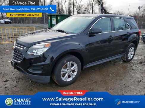Used 2017 Chevrolet Equinox LS image 1