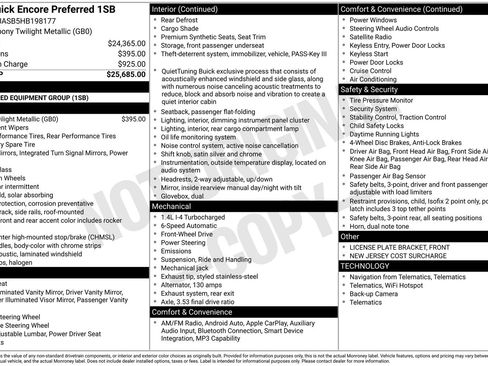 Used 2017 Buick Encore Preferred FWD image 11