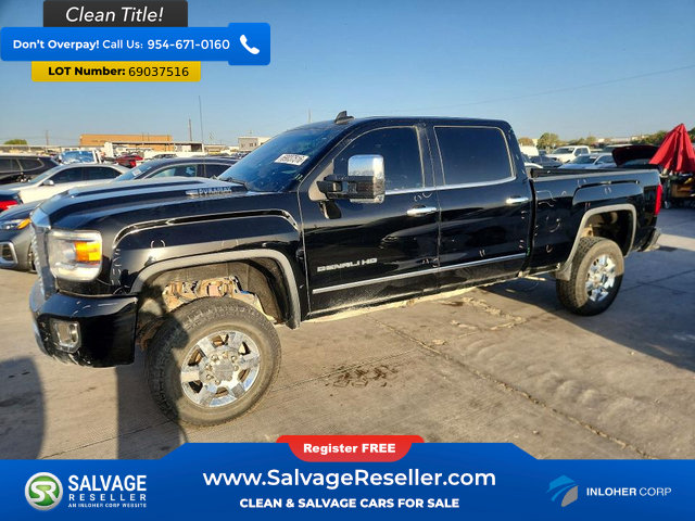 Used 2018 GMC Sierra 2500 Denali w/ Duramax Plus Package AWD/4WD image 1
