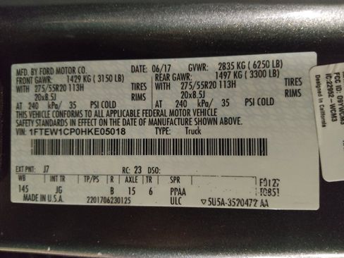 Used 2017 Ford F150 XL w/ Equipment Group 101A Mid RWD image 33