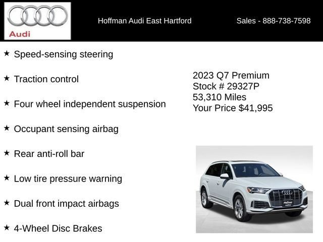 Used 2023 Audi Q7 2.0T Premium w/ Convenience Package AWD/4WD image 24