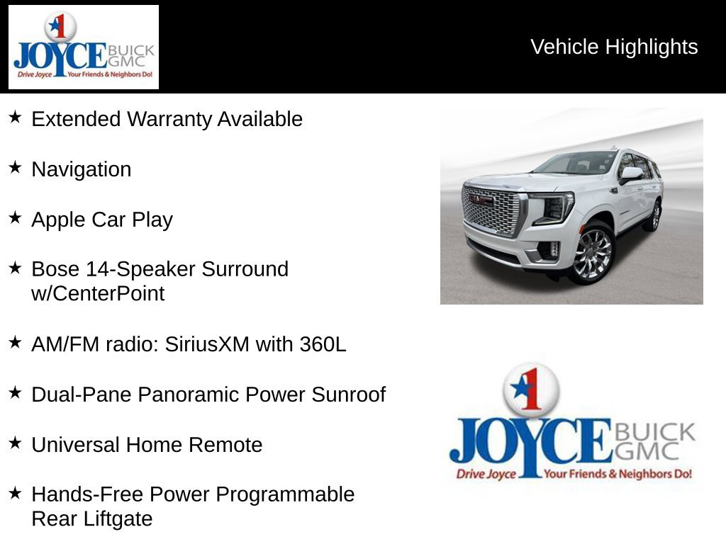 Certified 2022 GMC Yukon Denali AWD/4WD image 25