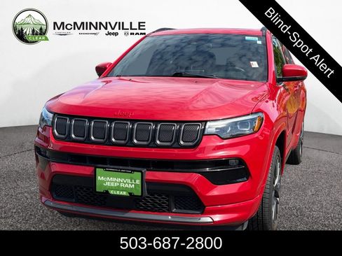 Certified 2022 Jeep Compass Limited w/ (RED) Package AWD/4WD image 1