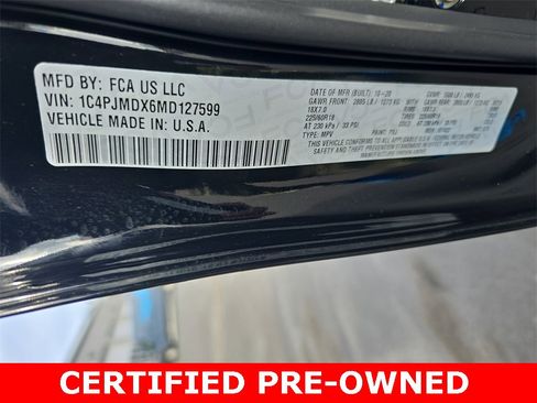 Certified 2021 Jeep Cherokee Limited w/ Elite Package image 37