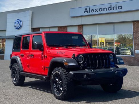 Used 2021 Jeep Wrangler Unlimited Sport image 1