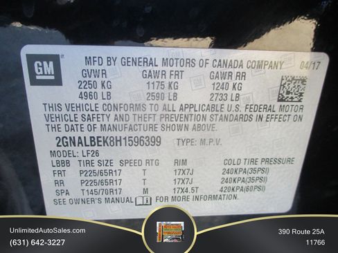 Used 2017 Chevrolet Equinox LS FWD image 13