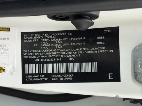 Used 2016 Toyota 4Runner SR5 Premium AWD/4WD image 94