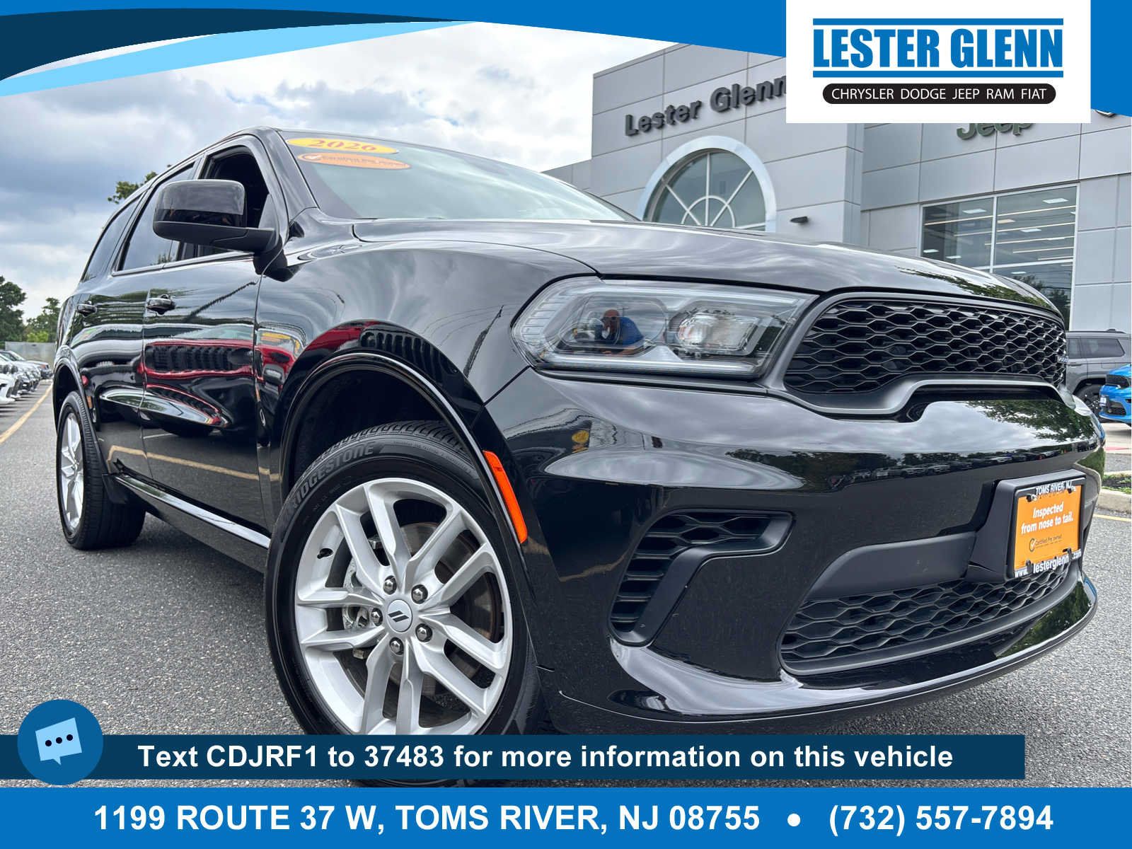 Certified 2026 Dodge Durango GT AWD/4WD image 1