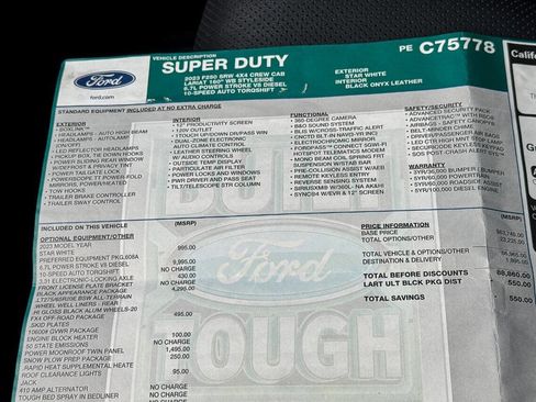 Used 2023 Ford F250 Lariat w/ Lariat Ultimate Package image 44