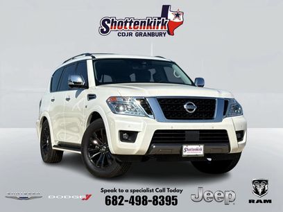 Used 2020 Nissan Armada Platinum w/ Captain's Chairs Package