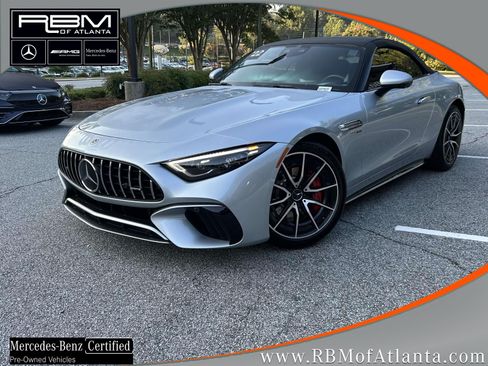 Certified 2022 Mercedes-Benz SL 55 AMG 4MATIC image 1